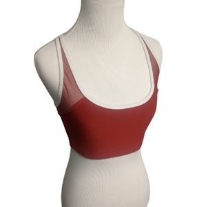Nike Dri-Fit Cut-Out Mesh Sports Bra - Size Medium